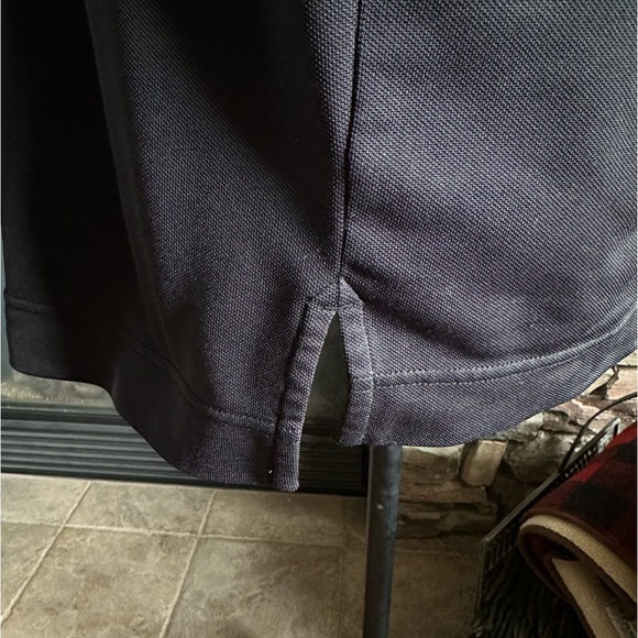 FOOTJOY Golf ⛳️ Men’s Black w Stripe Placket Performance Golf Shirt - Size LARGE - Picture 10 of 14